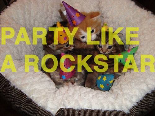 PARTY LIKE A ROCK STAR